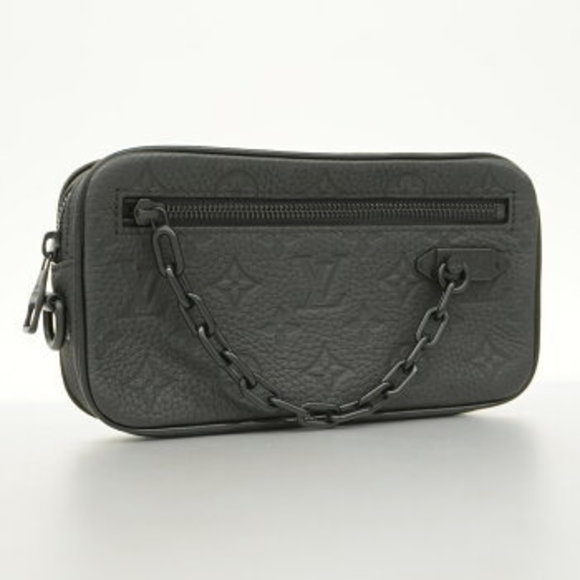 Louis Vuitton Monogram Taurillon Pochette Volga Clutch Bag - Picture 2 of 7